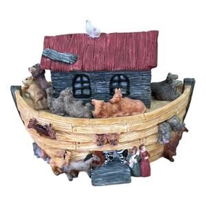 NOAH'S ARK ARTISON FLAIR DECORATING VINTAGE BANK Lot#1GA7